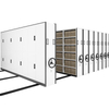 Nuevo diseño de gabinetes de compactadores móviles de acero conveniente proveedor de seguridad de almacenamiento