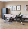 Muebles personalizados de una cama individual estilo metal moderno acero cama individual