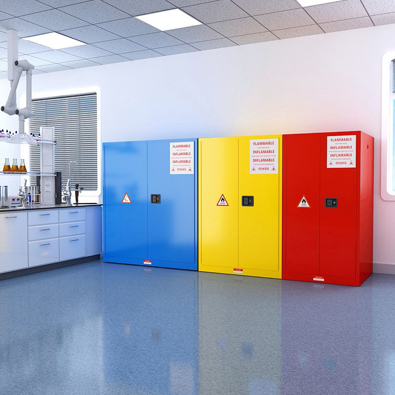 Laboratorio de tambor líquido inflamable Almacenamiento de metal Seguridad industrial STORGE Gabinete