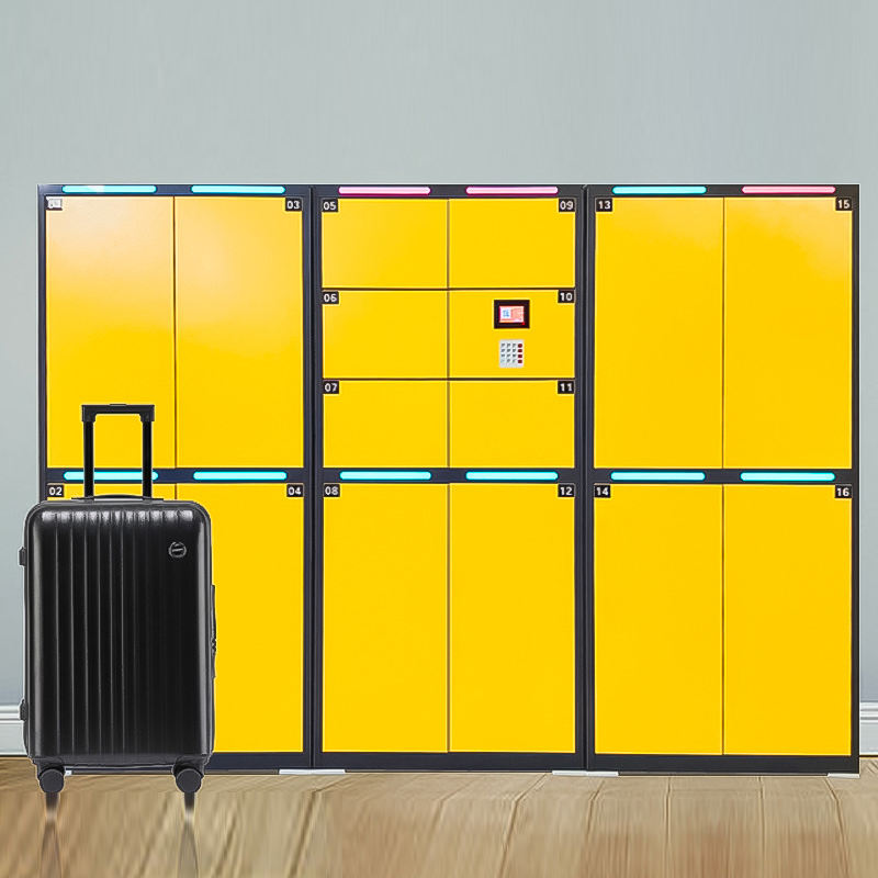 Locker de almacenamiento de equipaje Locker de equipaje inteligente Aeropuerto Aeropuerto Gabinete de almacenamiento inteligente Locker electrónico