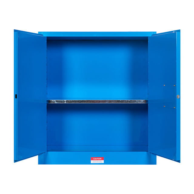 Gabinete de almacenamiento de productos químicos tóxicos a prueba de explosión de explosión industrial de productos químicos tóxicos con cerradura.