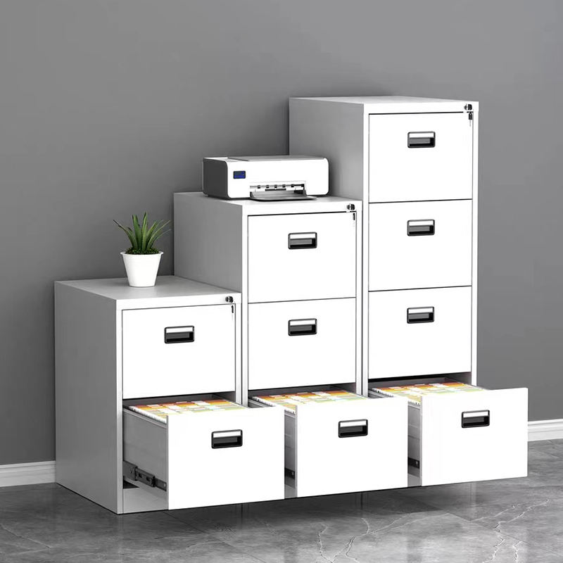 Archivo de acero de 4 cajones/fábrica suministrar directamente el gabinete de cajón de cocina de metal deslizante