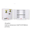 Gabinete de almacenamiento de seguridad de seguridad química a prueba de explosión de equipos de laboratorio