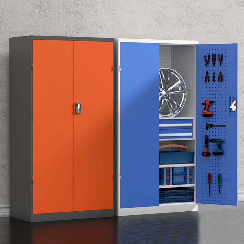 Gabinete de almacenamiento de herramientas de metal personalizado para el taller Gabinete de herramientas ajustables del almacén