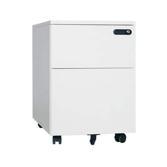 Almacenamiento de archivos de 2 cajones duraderos de 2 cajones