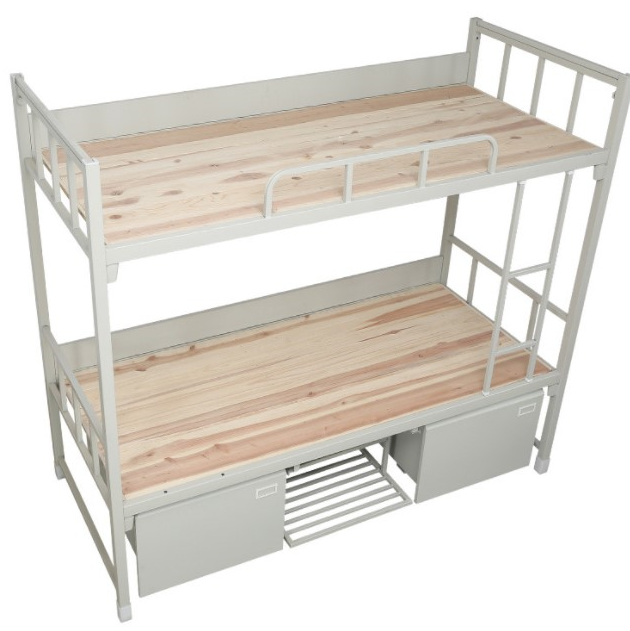 Litera de alta calidad cama doble metal de metal barato