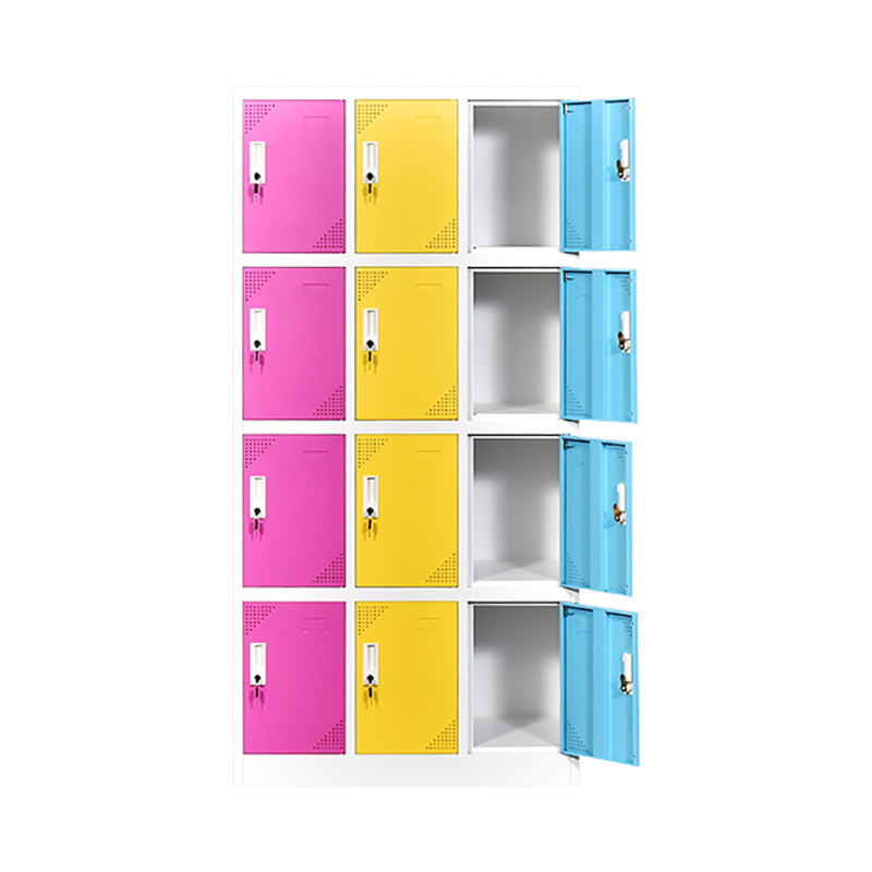 Lockers de gabinetes de acero de compartimento casilleros de casilleros de escuela baratos para personal de oficina