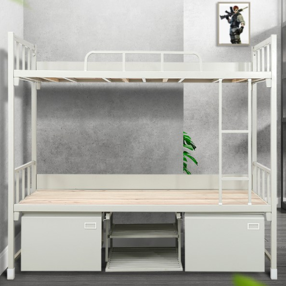 Doble cama de descarga hierro de metal de servicio pesado de doble pisos